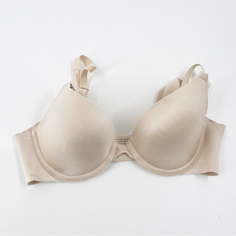 ✅ SOMA CREAM‎ VANISHING BACK AND PUSH UP BRA SIZE 32A